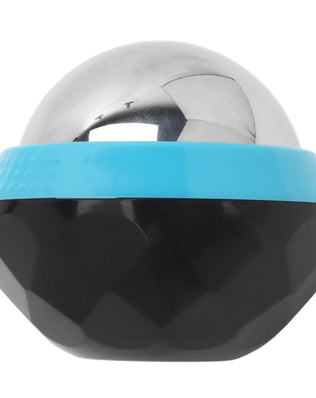 Cold Massage Roller Ball Handheld Heat Relief Stainless Steel Rolling Ice Ball for Shoulder Blue Black Ice Ball Massager - Problems Solved