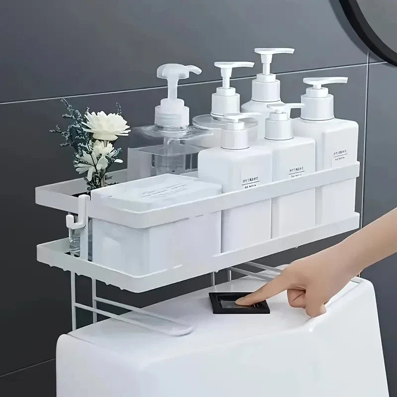 Bathroom Over The Toilet Storage Shelf Bathroom Storage Organizer - Problems Solved