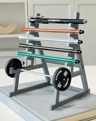 Creative Barbell Pen Holder Fitness Themed Fitness Pen Holder Perfect Gift for Fitness Enthusiasts Weightlifters - Problems Solved