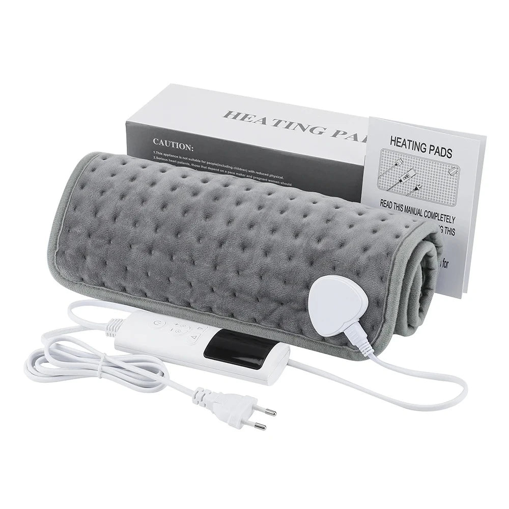 Menstrual Cramps Waist Back Pain Relief Winter Heater 60*30CM Electric Heating Pad Heating Blanket with thermostat Hot Pad for - Problems Solved