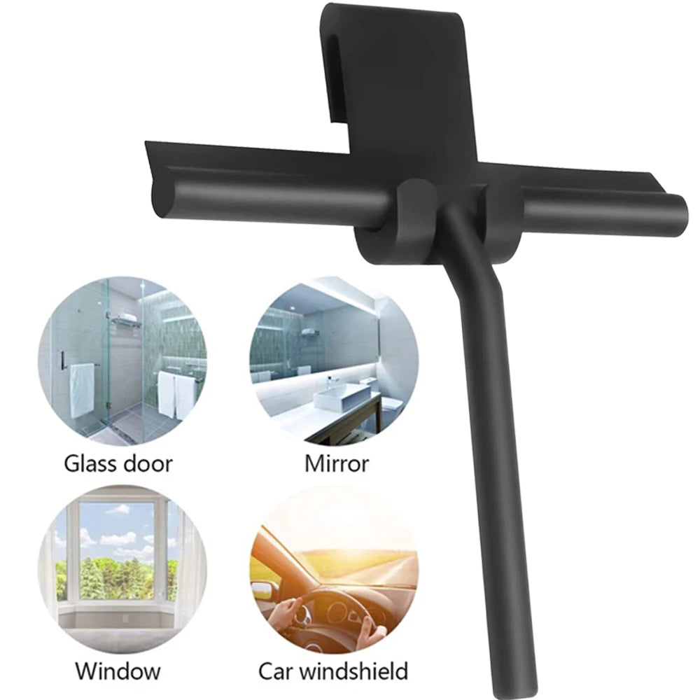 Bathroom Shower Squeegee Household Glass Wiper Window - Problems Solved