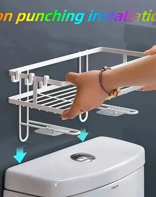 Bathroom Over The Toilet Storage Shelf Bathroom Storage Organizer - Problems Solved