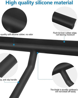 Bathroom Shower Squeegee Household Glass Wiper Window - Problems Solved