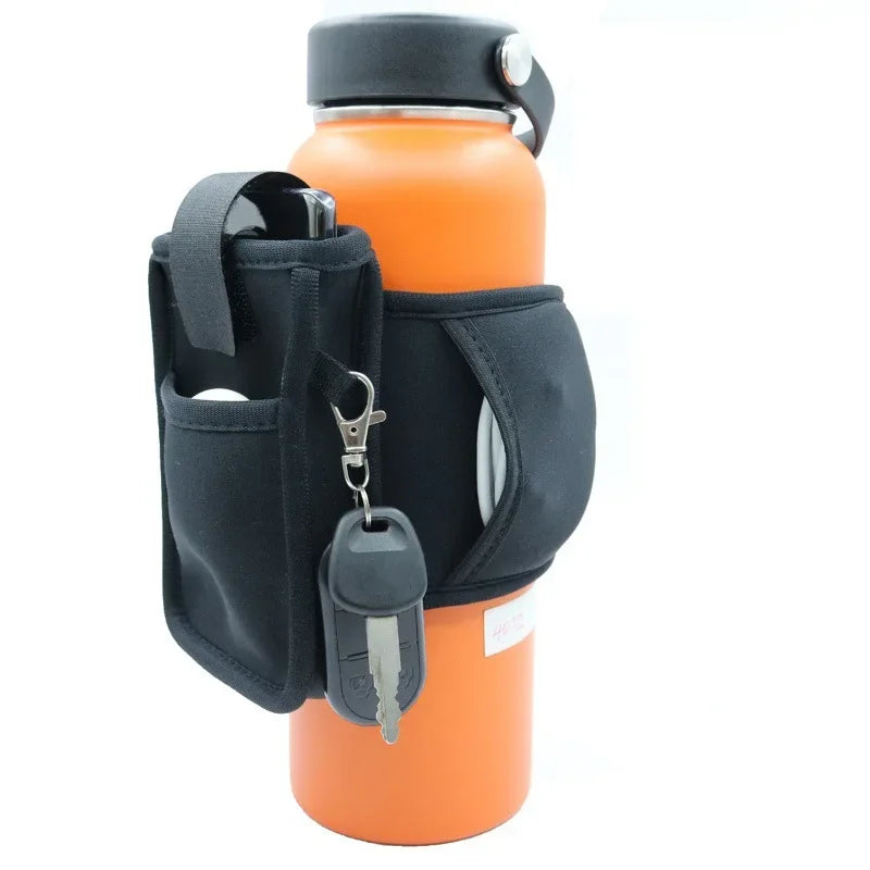 Magnetic Gym Handbag, Portable Key and Phone Holder with Cup Sleeve, Wall-Mounted Fitness Organizer Bag for Workout Essentials - Problems Solved