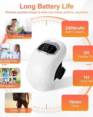 3 Gear Temperature Adjustment Smart Knee LED Display Massager Hot Compress for Shoulders Elbows Knee Gift For Parents Or Elders - Problems Solved