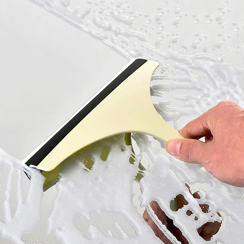 Glass Cleaning Tools Bathroom Mirror Squeegee Car Glass Scraper Cleaning Squeegee Wiper Windshield Silicone  Auto Washing Tool - Problems Solved