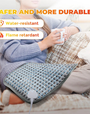 Menstrual Cramps Waist Back Pain Relief Winter Heater 60*30CM Electric Heating Pad Heating Blanket with thermostat Hot Pad for - Problems Solved