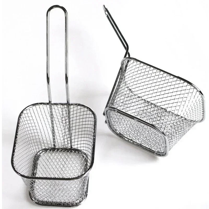 Kitchen Portable Tools Mini Potato Chips Basket Fryer - Problems Solved