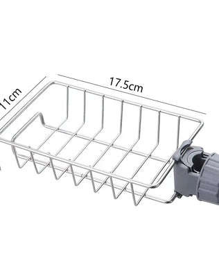Kitchen Sink Drain Rack Sponge Storage Flexible Faucet Holder Soap Drainer Towel Rack Shelf Organizer Kitchen Accessories - Problems Solved