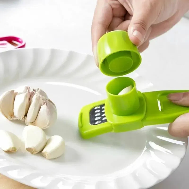 1 Pack Mini Garlic Grinder Creative Garlic Press Kitchen - Problems Solved