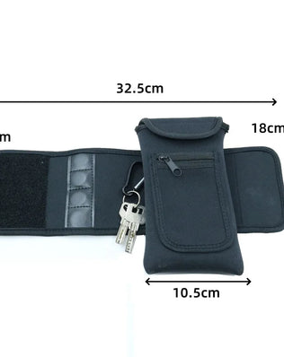 Magnetic Gym Handbag, Portable Key and Phone Holder with Cup Sleeve, Wall-Mounted Fitness Organizer Bag for Workout Essentials - Problems Solved