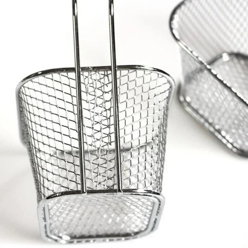 Kitchen Portable Tools Mini Potato Chips Basket Fryer - Problems Solved