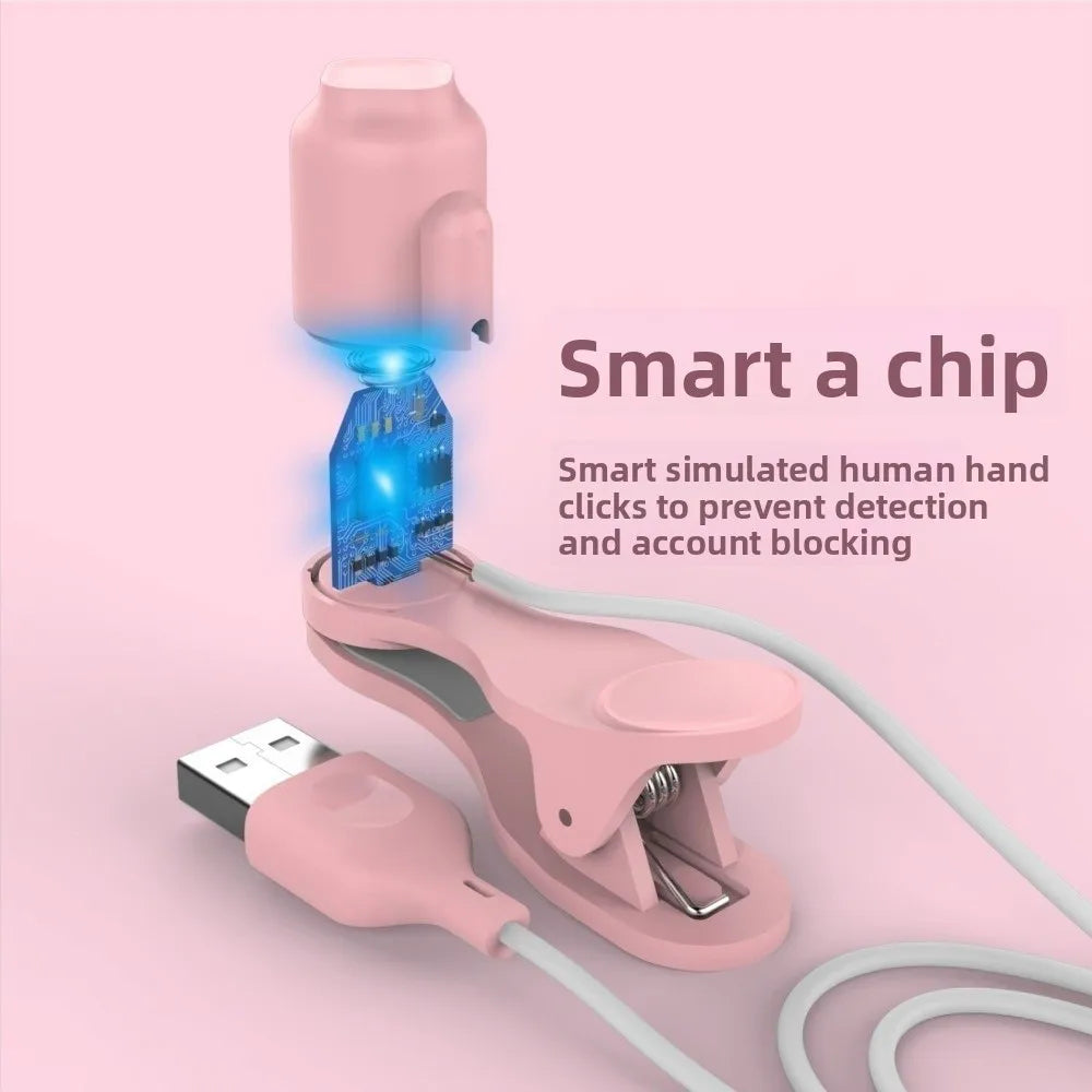 Small Gadget 3 Gears Screen Auto Clicker USB Phone Tap Auto - Problems Solved