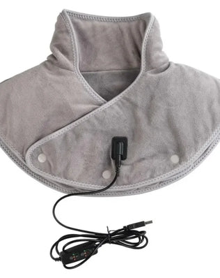Electric Heating Shoulder Neck Pad Soft Comfortable Thermal Compress Cervical Shawl USB Heated Back Warm Wrap Tool Relief Fatigu - Problems Solved