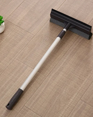 1PC Squeegee Window Cleaner 2 in 1 Retractable Pole Cleaning - Problems Solved