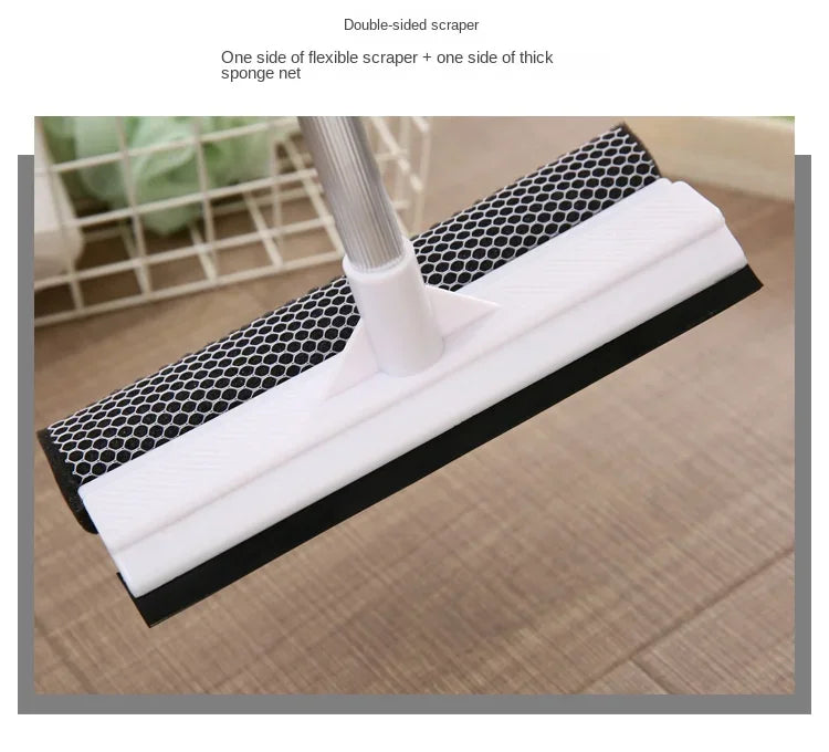 1PC Squeegee Window Cleaner 2 in 1 Retractable Pole Cleaning - Problems Solved