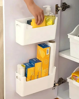 2PCS Kitchen cabinets are classified and organized into storage boxes - Problems Solved