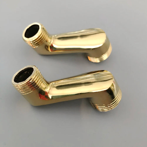 Bathroom Accessory Golden Brass Claw Foot Wall Mounted Bath Tub Rain Shower Faucet Adjustable Adapter Swing Arms zba179 - Problems Solved