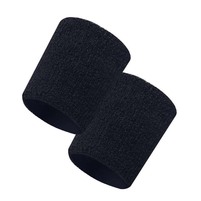 1 Pair Fitness Wristband, Tennis/Basketball/Volleyball Wrist Support, Sports Protector Sweatband, Gym Wrist Guard - Problems Solved