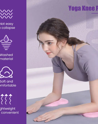 Comfortable Yoga Knee Pads Exercise Fitness Accessories Pilates Yoga Sports for Protect Joint Knee Ankle Elbow Hand Yoga Mat - Problems Solved