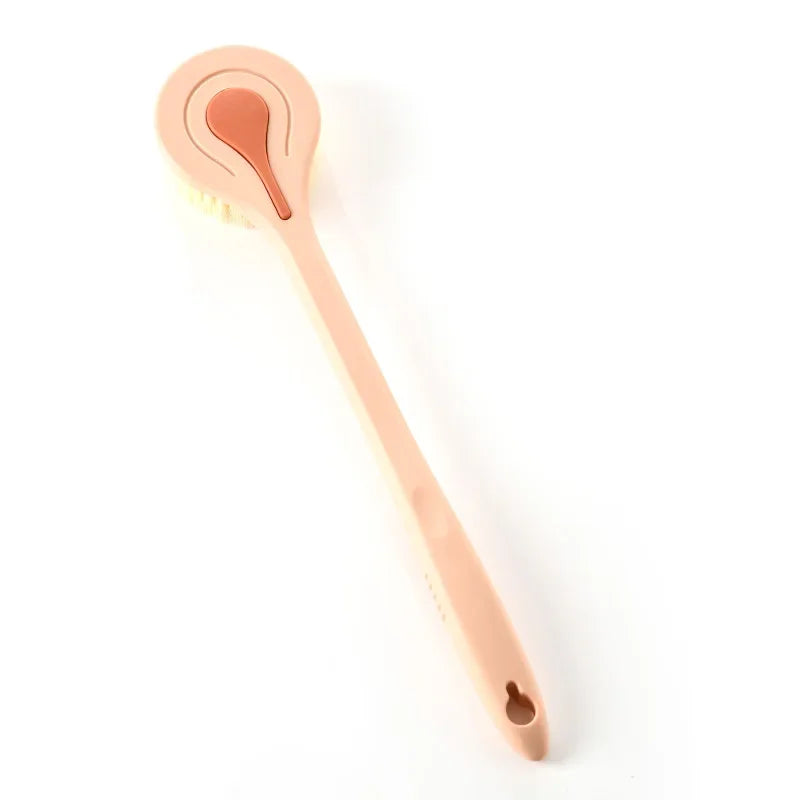 Bathroom Body Brush Kit with Long Handle: Soft-Hair Brush - Problems Solved