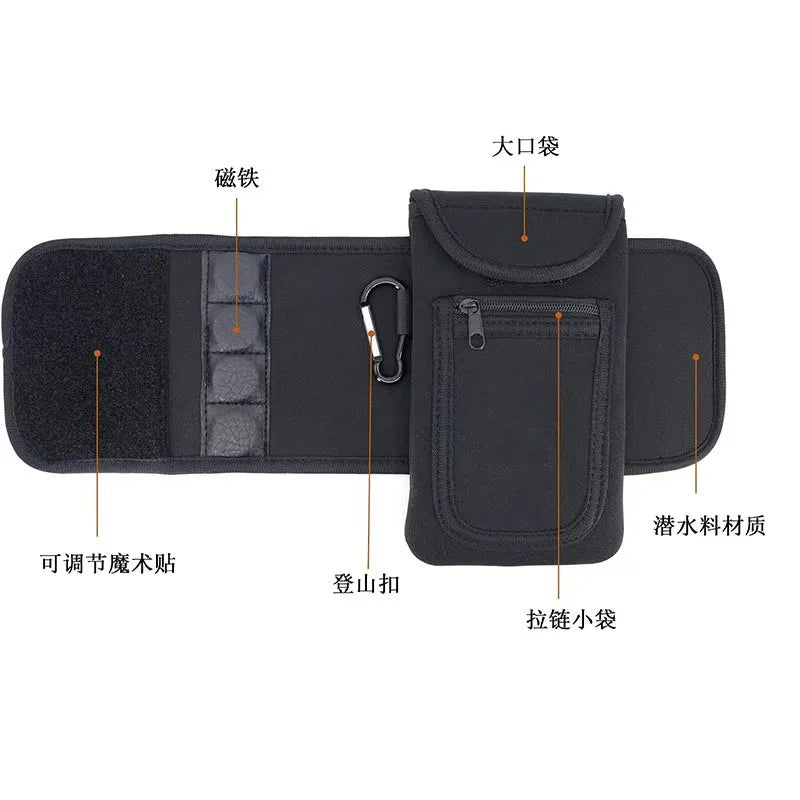 Magnetic Gym Handbag, Portable Key and Phone Holder with Cup Sleeve, Wall-Mounted Fitness Organizer Bag for Workout Essentials - Problems Solved