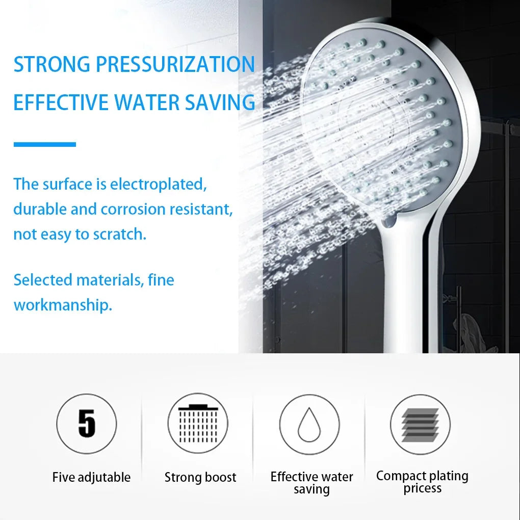 Bathroom Sprayer Shower Jetting Shower Head Water Saving - Problems Solved