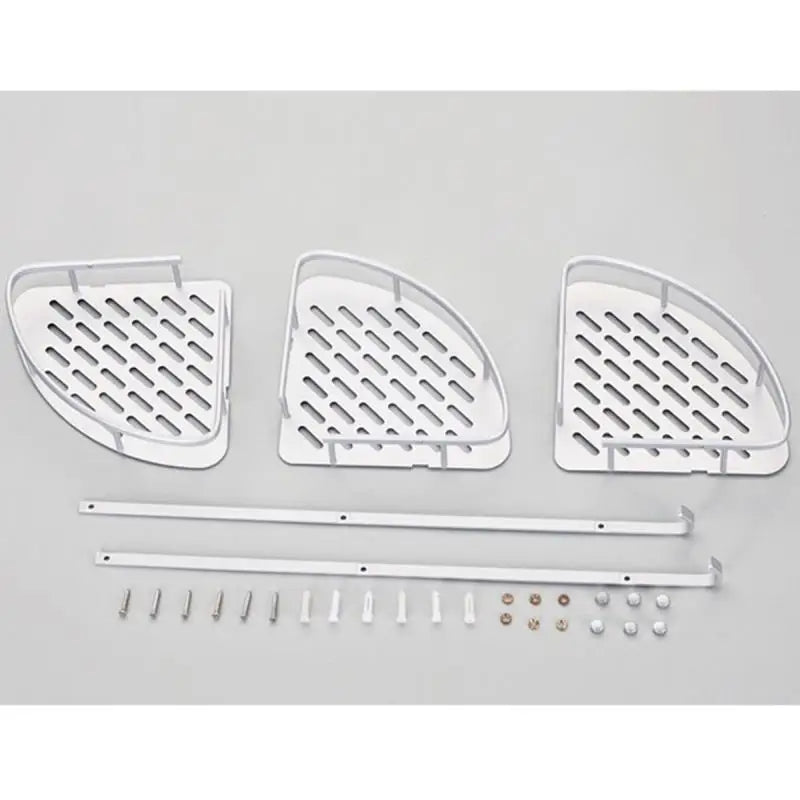 Bathroom Corner Shelf Shower Shelves Dusche Eckregal Bad Wall Badregal Storage Organizer Floating Ablage Bohren - Problems Solved