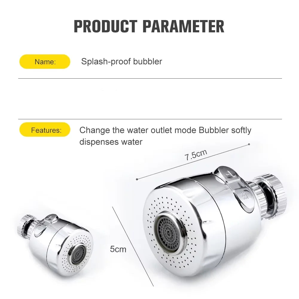 Kitchen Gadgets with 360 Degree Rotation, Faucet Extension Tube - Problems Solved