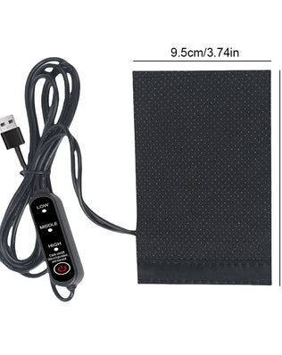 Motorcycle Heated Grips Handlebars Cover 3 Gear Adjustable USB Electric Handlebars Heater Hot Grip Winter Warming Accessories - Problems Solved