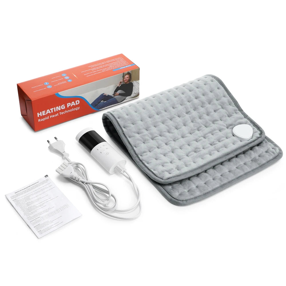 Menstrual Cramps Waist Back Pain Relief Winter Heater 60*30CM Electric Heating Pad Heating Blanket with thermostat Hot Pad for - Problems Solved
