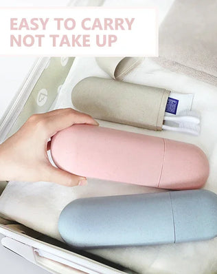 Bathroom Organizer for Toothbrush, Electric Toothbrush Holder, Portable Cosmetic Capsule Travel Case Organiser - Problems Solved