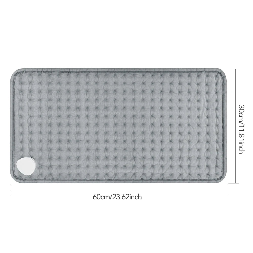 Menstrual Cramps Waist Back Pain Relief Winter Heater 60*30CM Electric Heating Pad Heating Blanket with thermostat Hot Pad for - Problems Solved