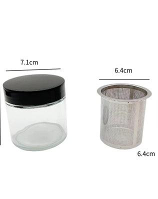 Jewelry Cleaning Jar Diamond Washing Cup Glass Cleaning Jar - Problems Solved
