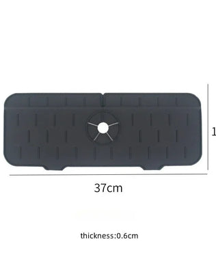 Kitchen Gadgets Silicone Faucet Absorbent Pad Shelf Sink Splash - Problems Solved