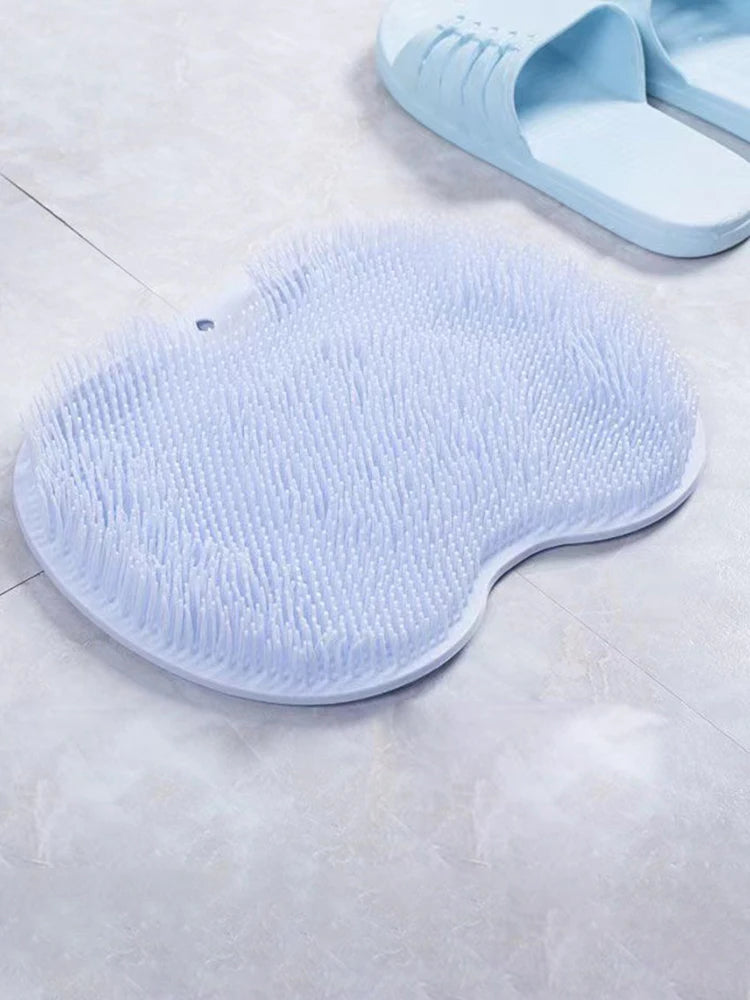 Bathroom Shower Anti Slip Mat, Circular Massage Foot Mat, Back - Problems Solved