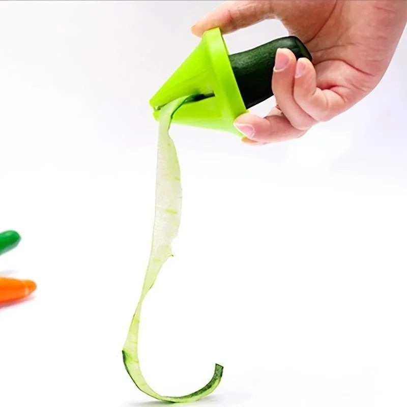 Kitchen Rotating ShredderSpiral Peeler Manual Vegetable Slicer - Problems Solved