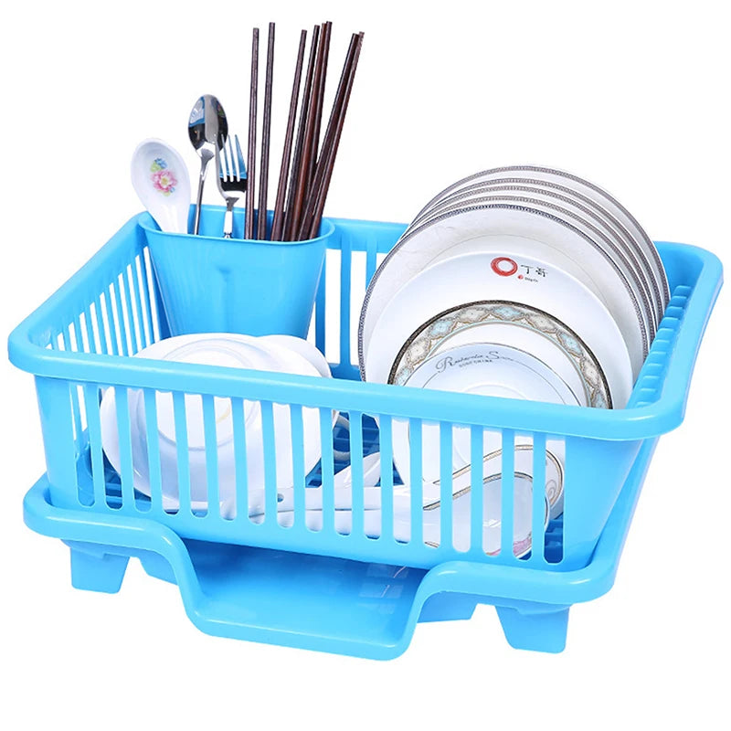 Kitchen Drainage Rack With Drainer Board Countertop Utensils - Problems Solved
