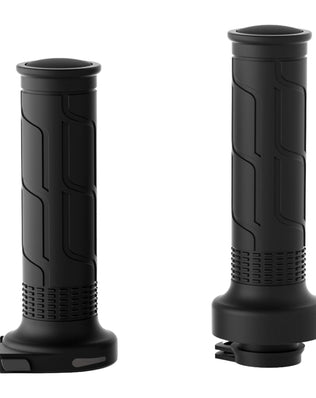 1 Pair 12V 22mm Motorcycle Hand Heated Grips 5-Gear Temperature Adjustable Electric Heating Handle Universal Motorcycle Hot Grip - Problems Solved