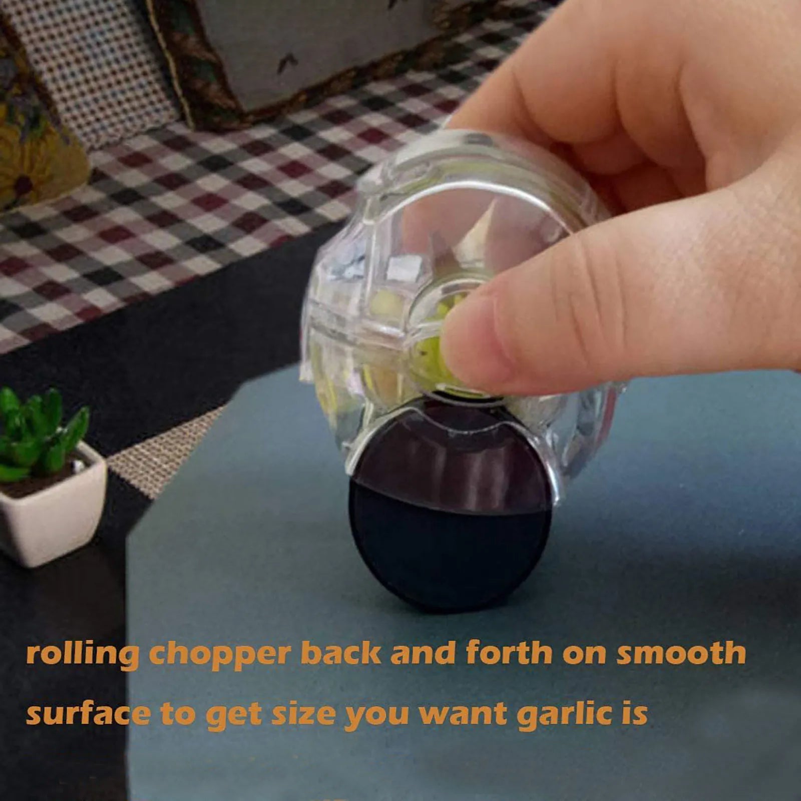 Kitchen Convenient Multi-function Small Tools Roller Garlic Chopper Manual Quick Ginger Masher Kitchen Practical Gadgets - Problems Solved