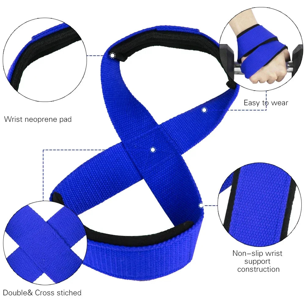 Men's Training Belt Weightlifting Wrist Belt Power Lifting Exercise Horizontal Fitness Exercise Wrist Protector Safety Belt - Problems Solved