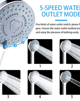 Bathroom Sprayer Shower Jetting Shower Head Water Saving - Problems Solved