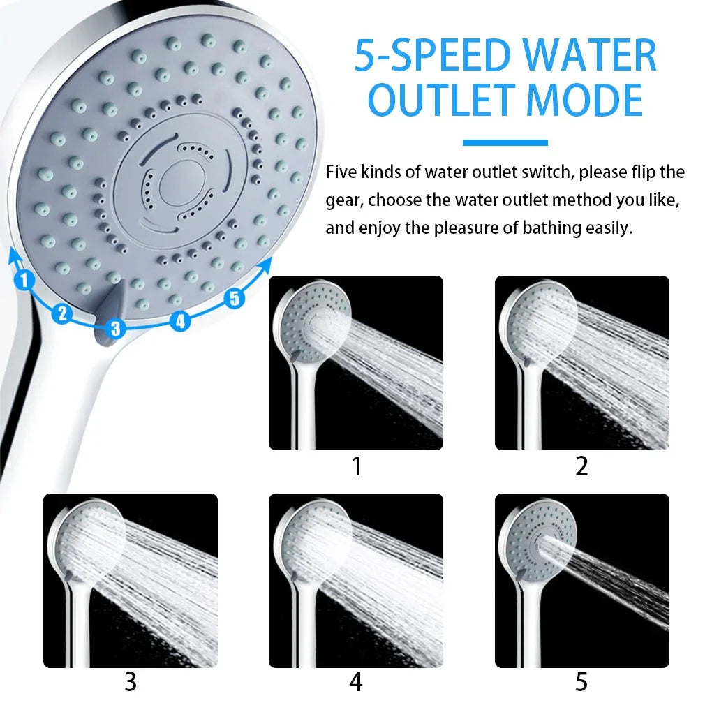 Bathroom Sprayer Shower Jetting Shower Head Water Saving - Problems Solved