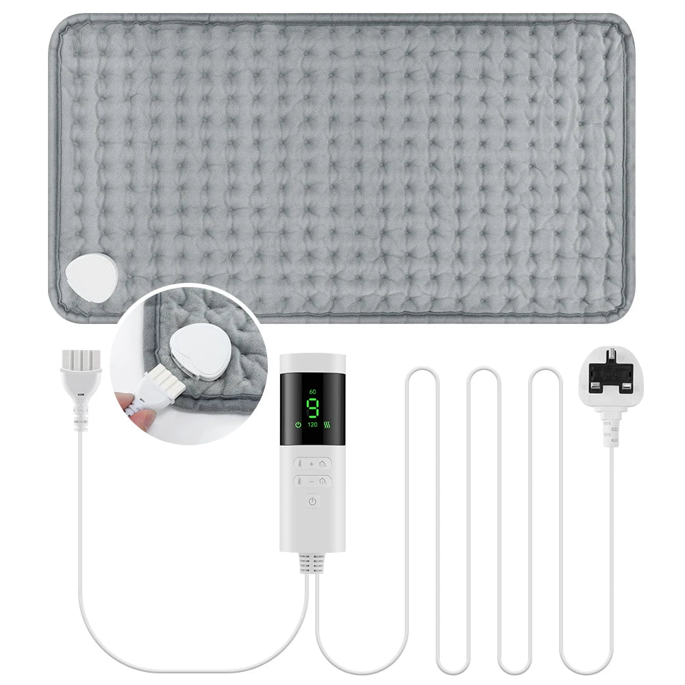 Menstrual Cramps Waist Back Pain Relief Winter Heater 60*30CM Electric Heating Pad Heating Blanket with thermostat Hot Pad for - Problems Solved