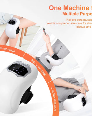 3 Gear Temperature Adjustment Smart Knee LED Display Massager Hot Compress for Shoulders Elbows Knee Gift For Parents Or Elders - Problems Solved