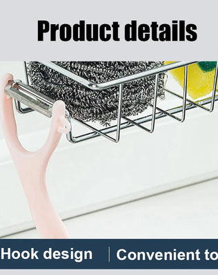 Kitchen Sink Drain Rack Sponge Storage Flexible Faucet Holder Soap Drainer Towel Rack Shelf Organizer Kitchen Accessories - Problems Solved