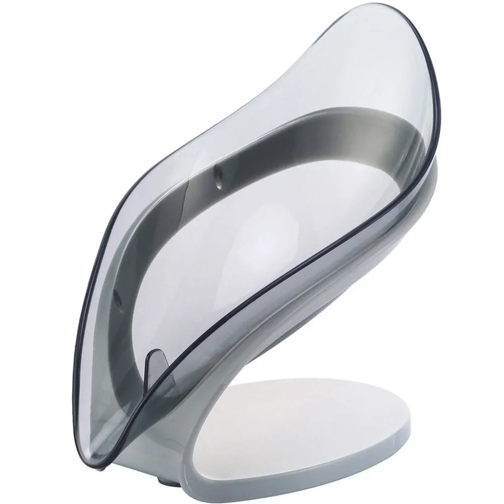 Bathroom Supplies Bathroom Gadgets Soap Holder Drain Dish Storage Plate Tray Leaf Shape Soap Box for Shower Bathroom - Problems Solved