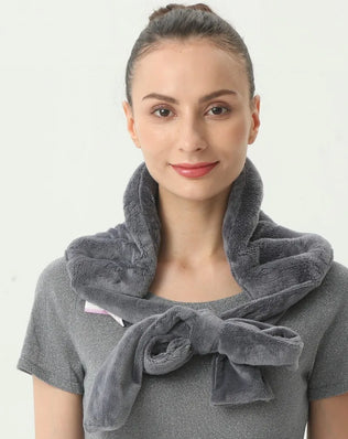 Pain Relief Heating Pad Microwave Hot Wrap Belt Double Sided Fleece for Neck Shoulder Back Soothing Muscle Ache Home Use - Problems Solved