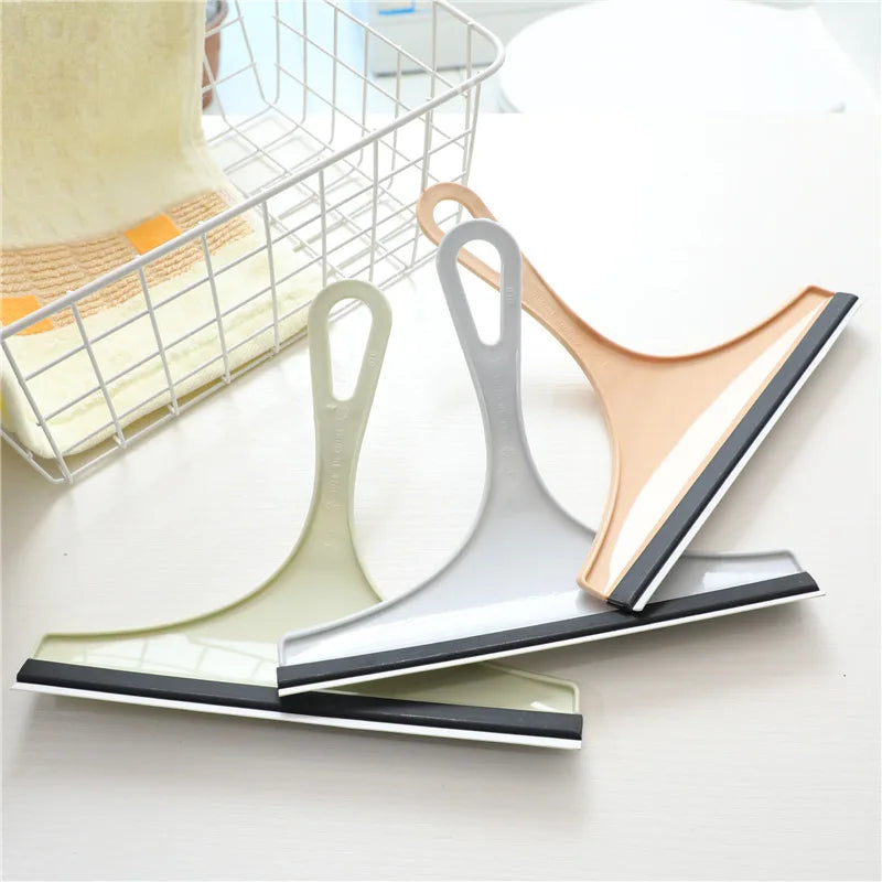 Glass Cleaning Tools Bathroom Mirror Squeegee Car Glass Scraper Cleaning Squeegee Wiper Windshield Silicone  Auto Washing Tool - Problems Solved