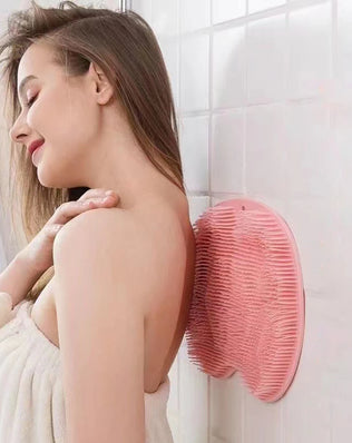 Bathroom Shower Anti Slip Mat, Circular Massage Foot Mat, Back - Problems Solved